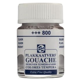TALENS GOUACHE JAR 16ML SILVER