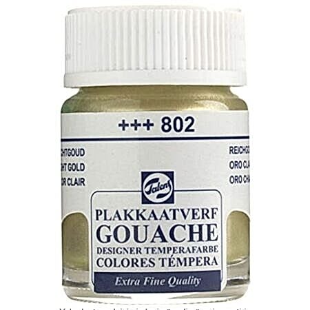 TALENS GOUACHE JAR 16ML LIGHT GOLD