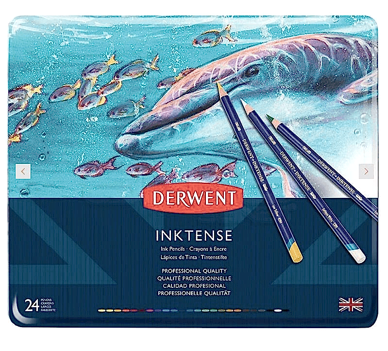 DERWENT INKTENSE 24'LÜ METAL KUTU