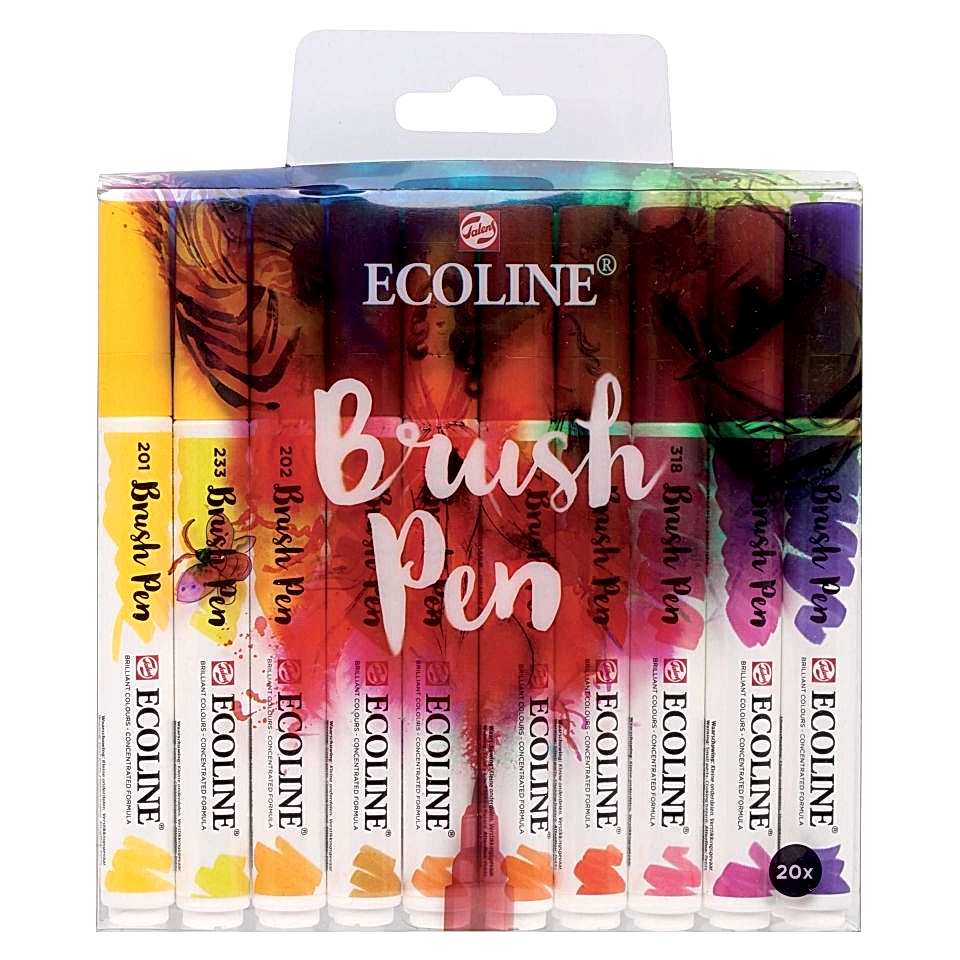 ECOLİNE BRUSHPEN SET 20 SET