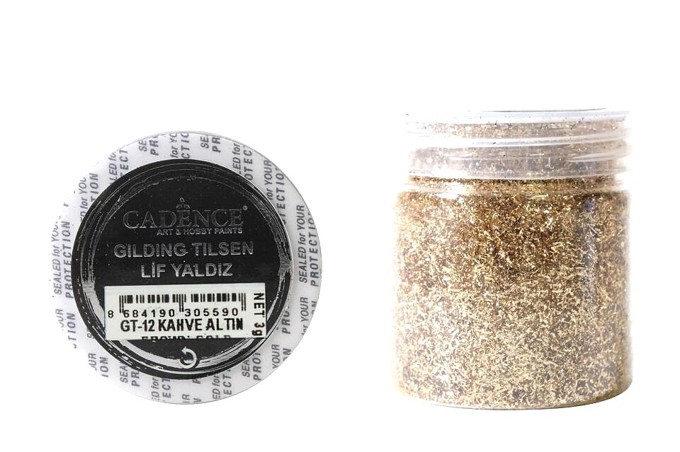 LİF VARAK ( GILDING TILSEN )  GT-12 KAHVE ALTIN
