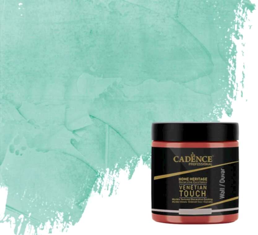 VENETIAN TOUCH MERMER DOKULU DEKORATİF SIVA
/ KAPLAMA VT-13 AÇIK NANE YEŞİLİ 250ML