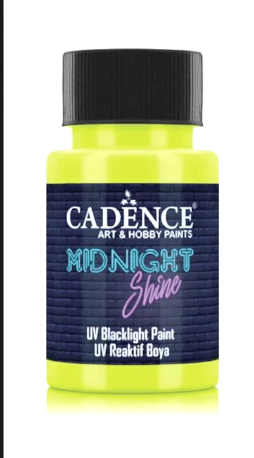 MIDNIGHT SHINE UV REAKTIF BOYA MS- 02 LİMON 50 ML