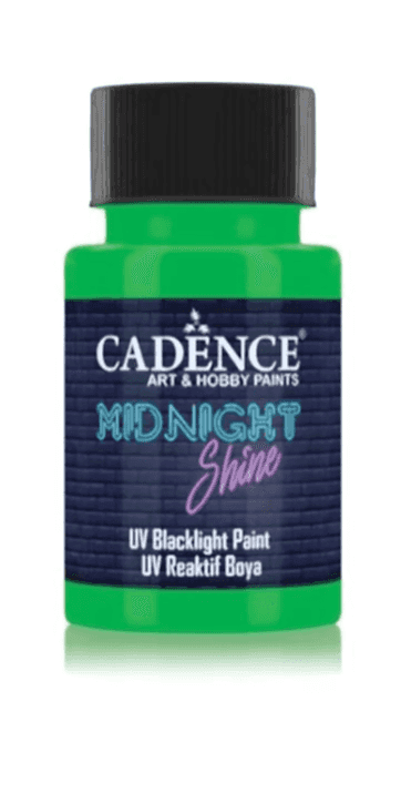 MIDNIGHT SHINE UV REAKTIF BOYA MS- 09 YEŞİL 50 ML