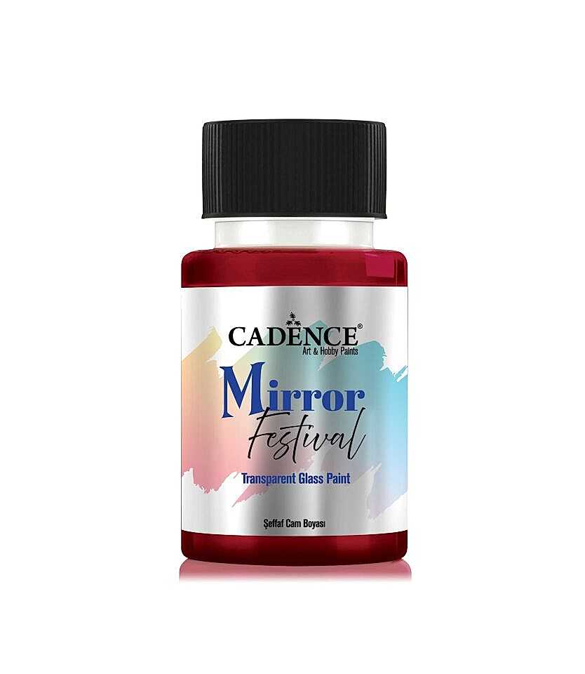 MIRROR FESTİVAL CAM BOYASI MF-08 KIRMIZI 50ML