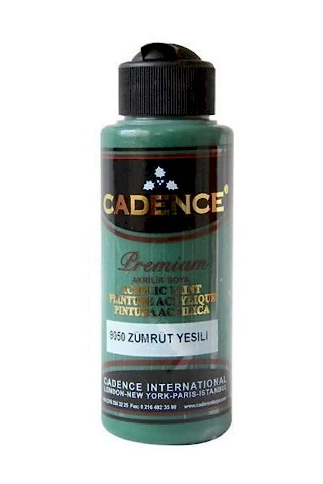 PREMIUM AKRİLİK BOYA 9050 ZÜMRÜT YEŞİLİ 120ML