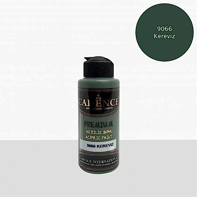PREMIUM AKRİLİK BOYA 9066 KEREVİZ 120ML