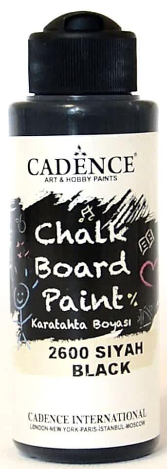 KARA TAHTA BOYASI 2600 SİYAH 120ML