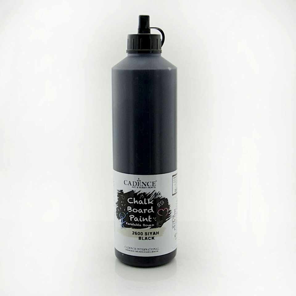KARA TAHTA BOYASI 2600 SİYAH 750ML