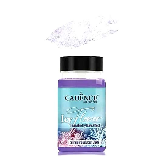 ICY FLOWER SİLİNEBİLİR BUZLU CAM EFEKTİ IF-04 MOR 90ML