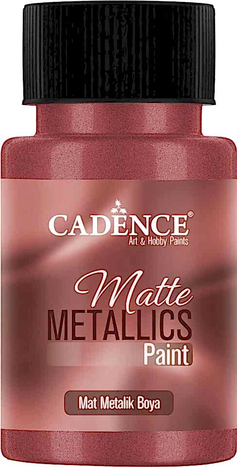 MAT METALİK BOYA MMB-10 ANTİK KIZIL 50ML