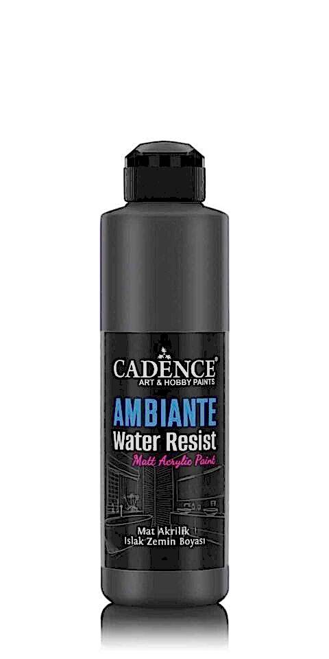 AMBIENTE SUYA DAY. MET. AKR. BOYA AWM-08 SİYAH 250ML + KATALİZÖR 10GR