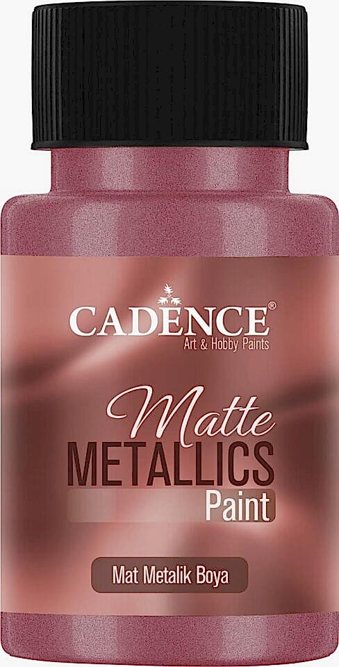 MAT METALİK BOYA MMB-12 PEMBE KAHVE 50ML