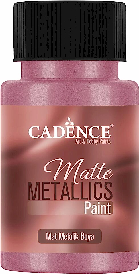 MAT METALİK BOYA MMB-13 GÜL KURUSU 50ML