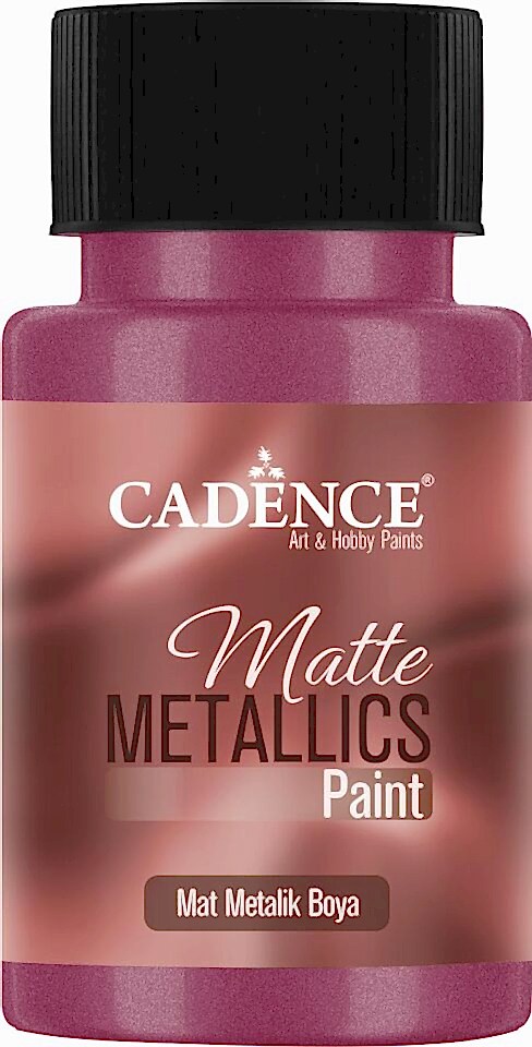 MAT METALİK BOYA MMB-14 VİŞNE ÇÜRÜĞÜ 50ML