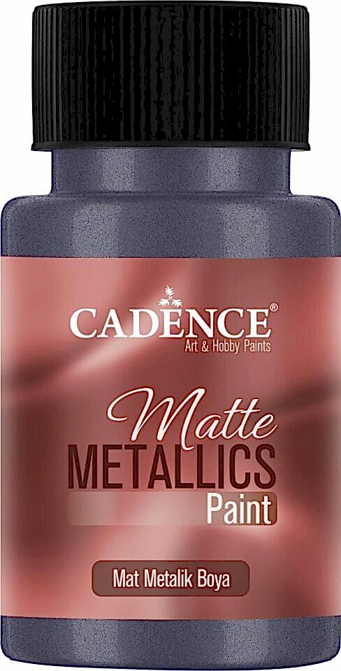 MAT METALİK BOYA MMB-15 MOR MAVİ 50ML