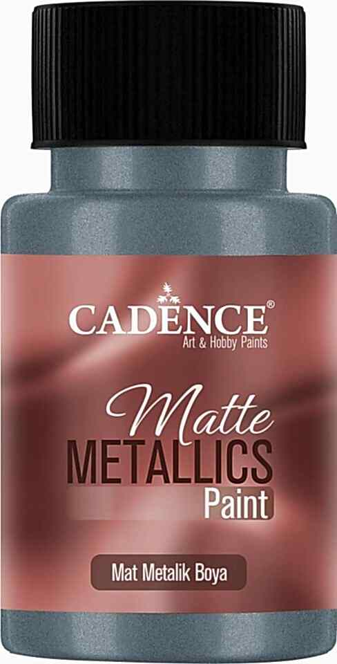 MAT METALİK BOYA MMB-19 GÜMÜŞ MAVİ 50ML