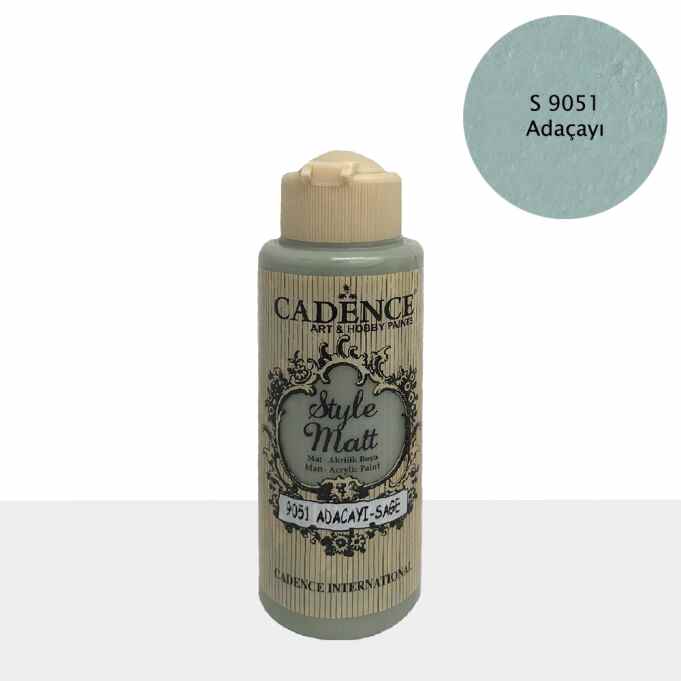 STYLE MAT AKRİLİK BOYA S-9051 ADAÇAYI 120ML