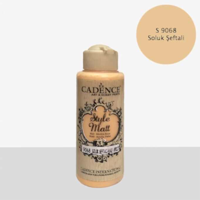 STYLE MAT AKRİLİK BOYA S-9068 SOLUK KAYISI 120ML