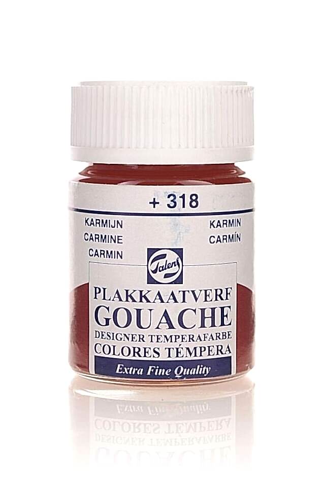 TALENS GOUACHE JAR 16ML CARMINE