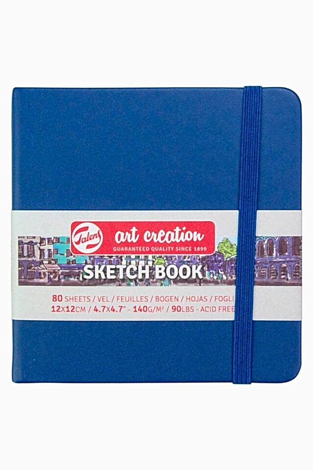 ART CREATION ESKİZ DEFTERİ 140 GR 12 X 12 CM LACİVERT