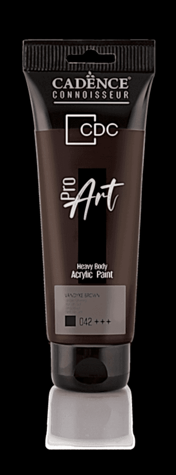 PROART HEAVY BODY AKRİLİK BOYA PR-042 VANDİKE KAHVERENGİ 120ML