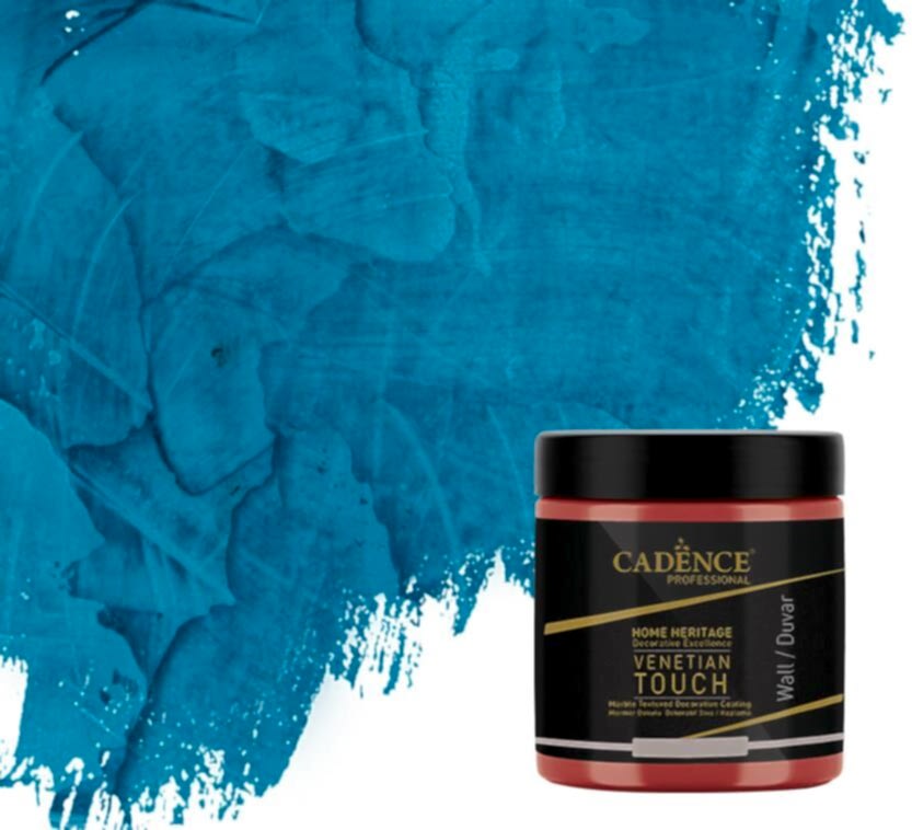 VENETIAN TOUCH MERMER DOKULU DEKORATİF SIVA
/ KAPLAMA VT-17 KOYU TURKUAZ 250ML